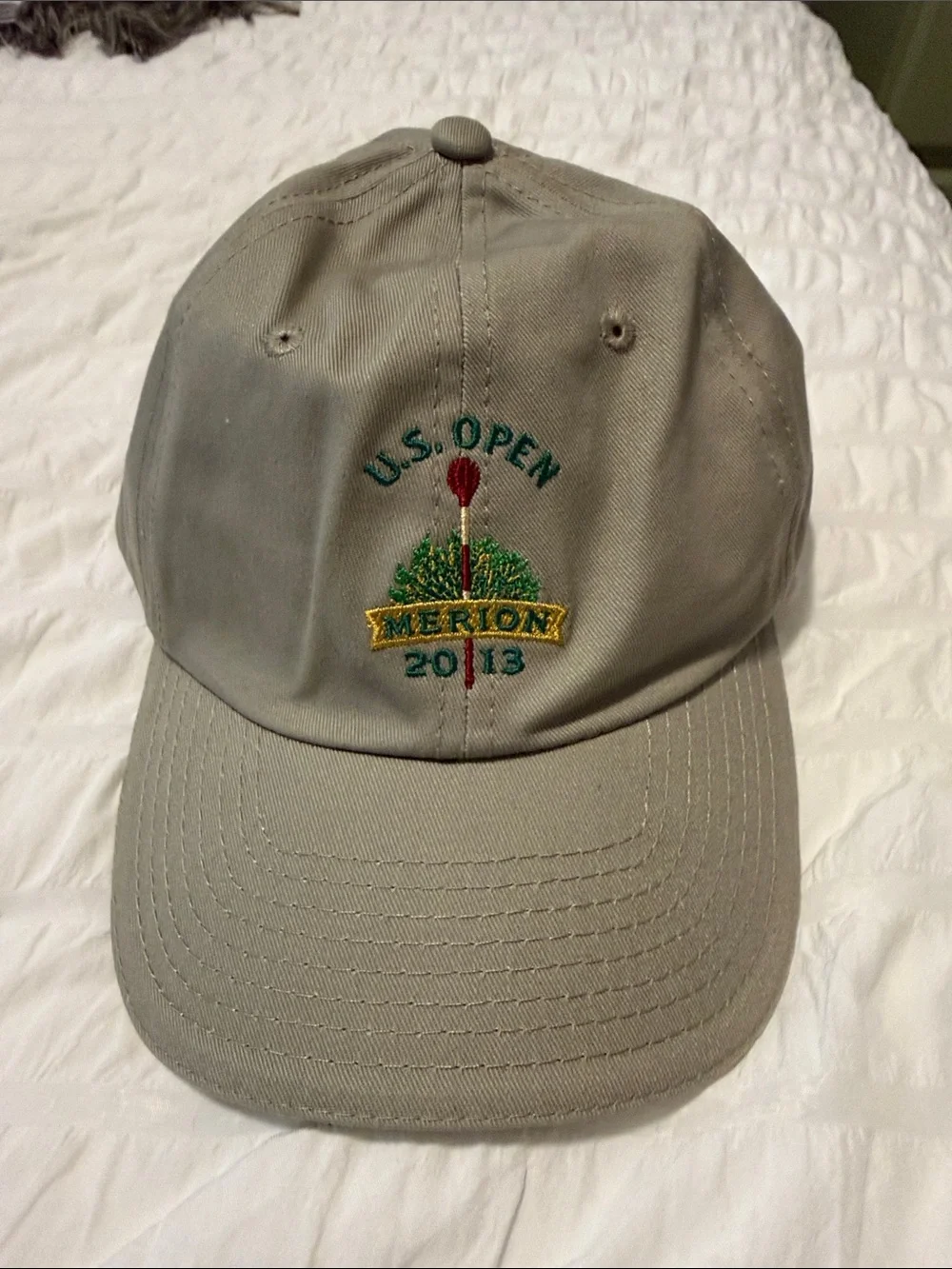U.S. Open Merion 2013 Embroidered Golf Cap - Gray